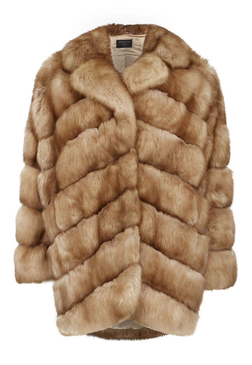 

Шуба Tosato, Коричневый