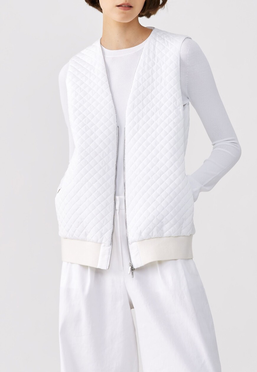 

Жилет Fabiana Filippi, Белый