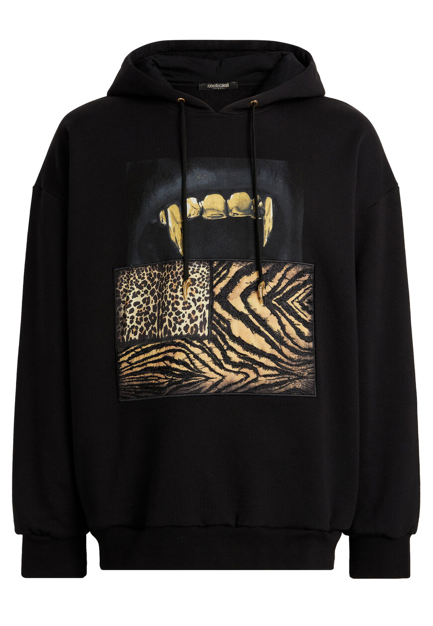 

Худи Roberto Cavalli, Черный