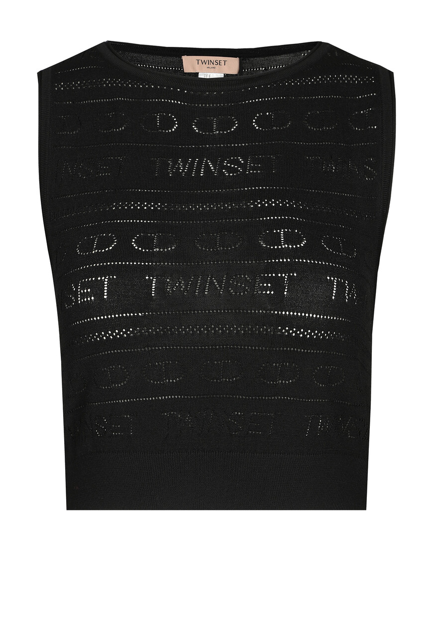 

Топ Twinset Milano, Черный