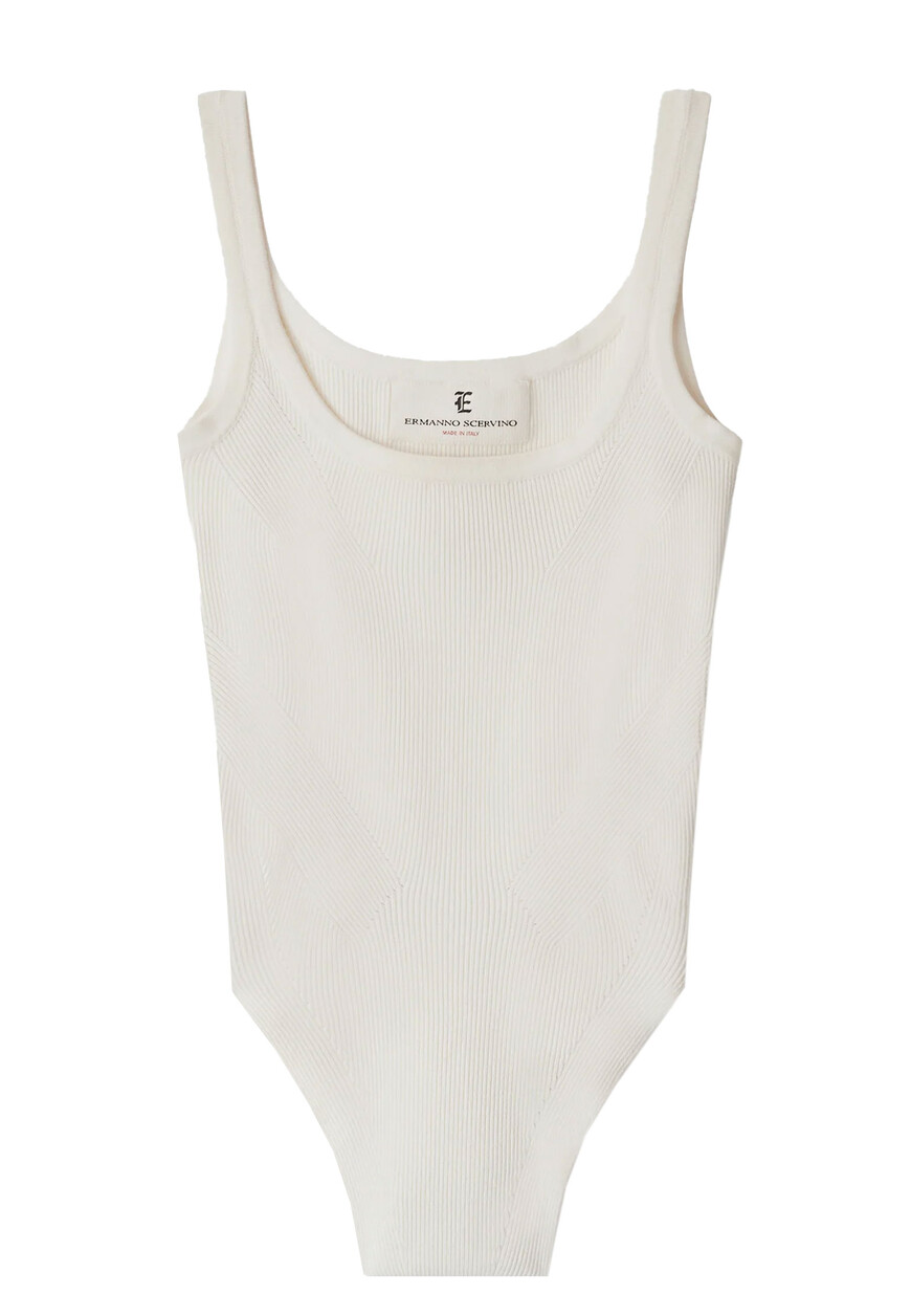 

Боди Ermanno Scervino, Белый