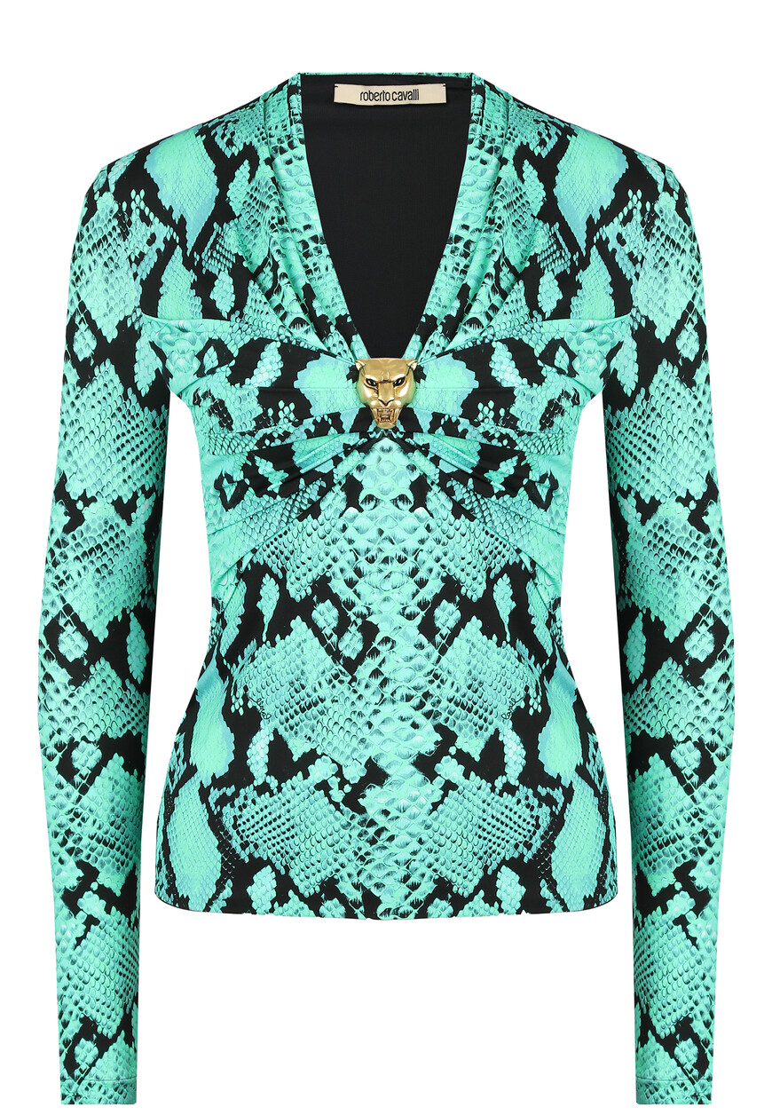 

Блуза Roberto Cavalli, Зеленый