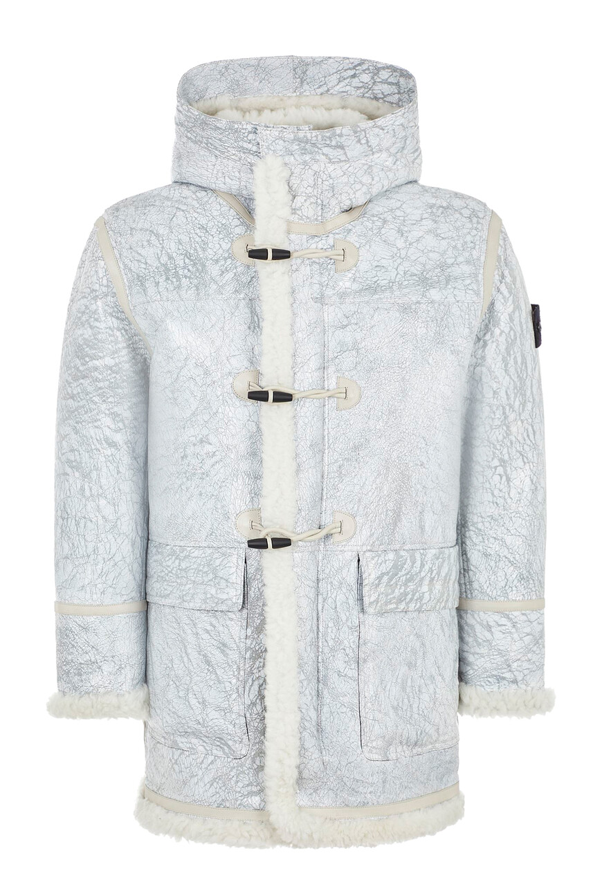 

Дубленка Stone Island, Белый