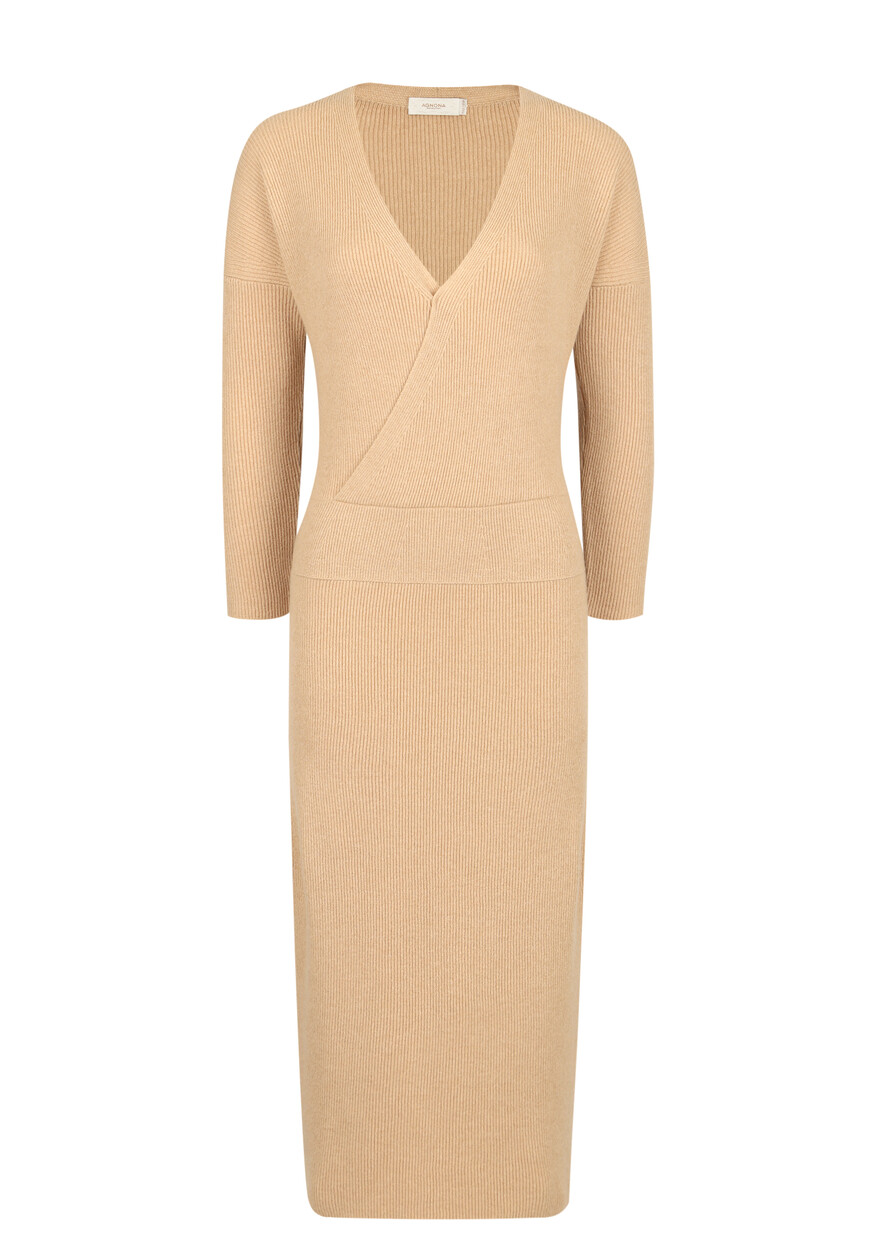 

Платье Agnona, Коричневый