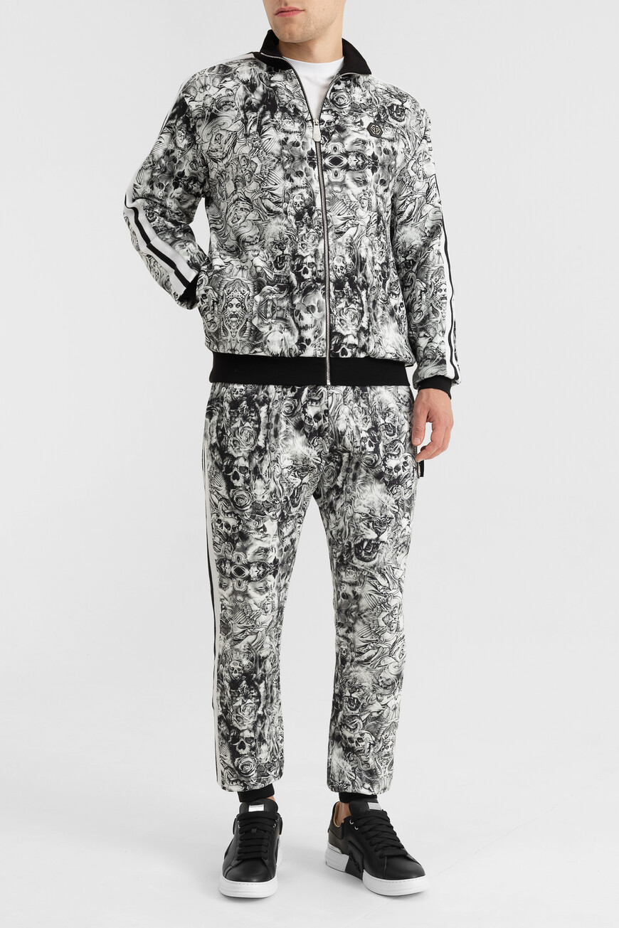

Костюм Спорт Philipp Plein, Серый/черный/белый