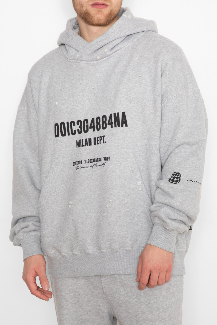 

Худи Dolce & Gabbana, Серый