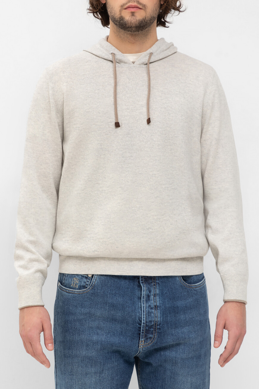 

Худи Brunello Cucinelli, Серый