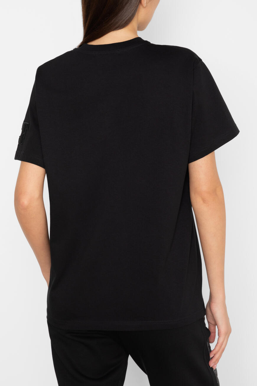 футболка  3807D BLACK по акции