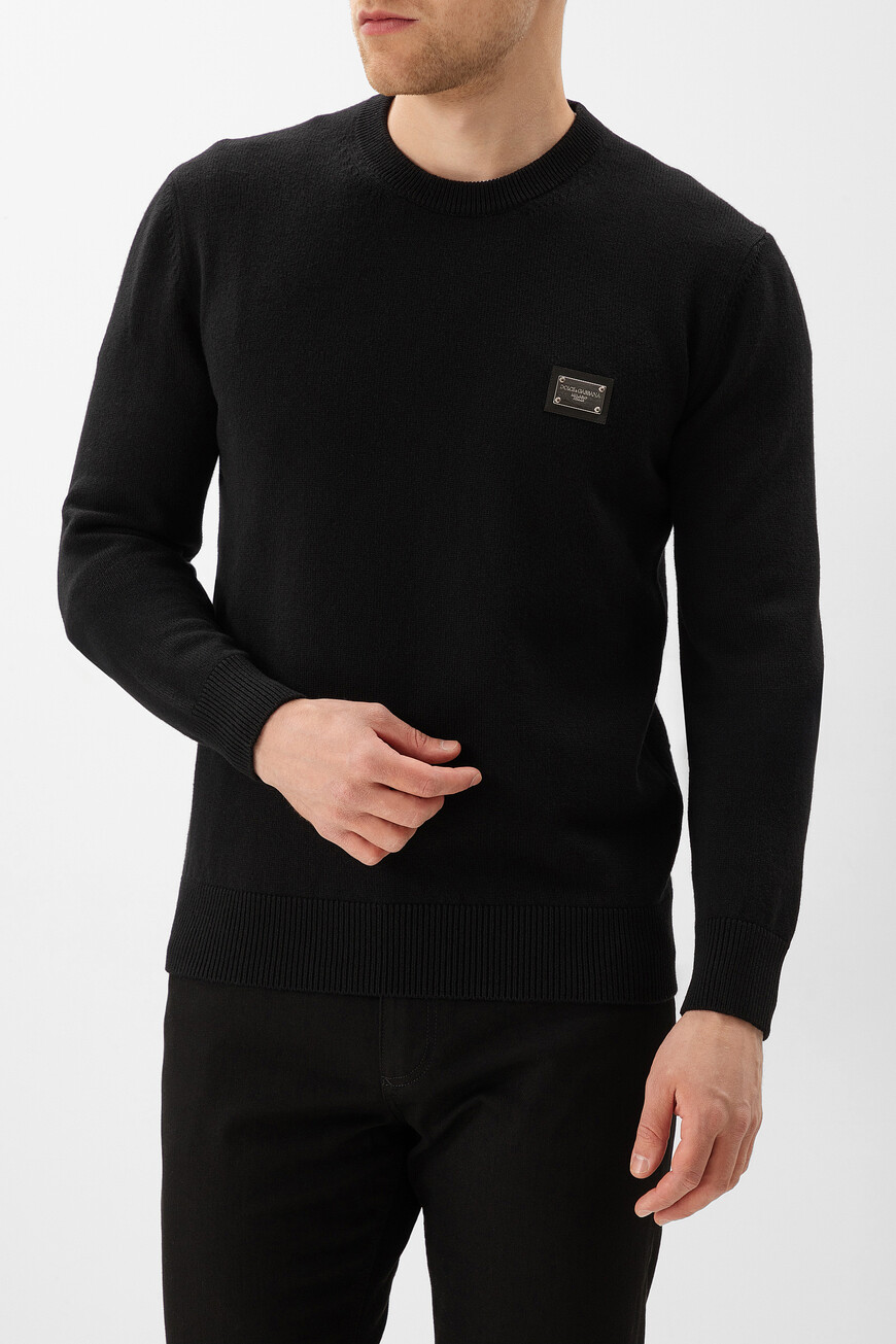 

Пуловер Dolce & Gabbana Модель Из Коллекции Essential, Черный
