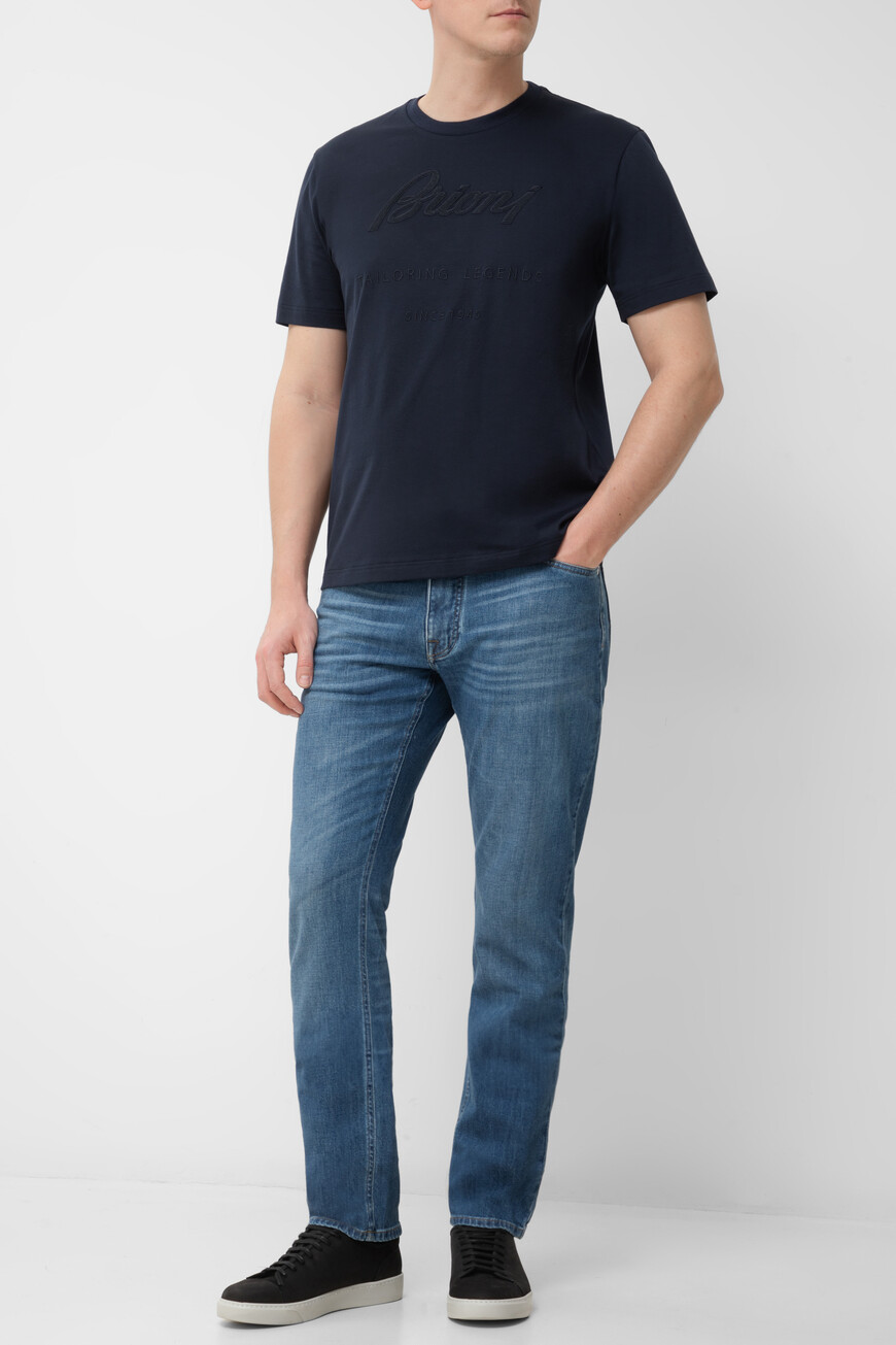 

Футболка Brioni, Синий
