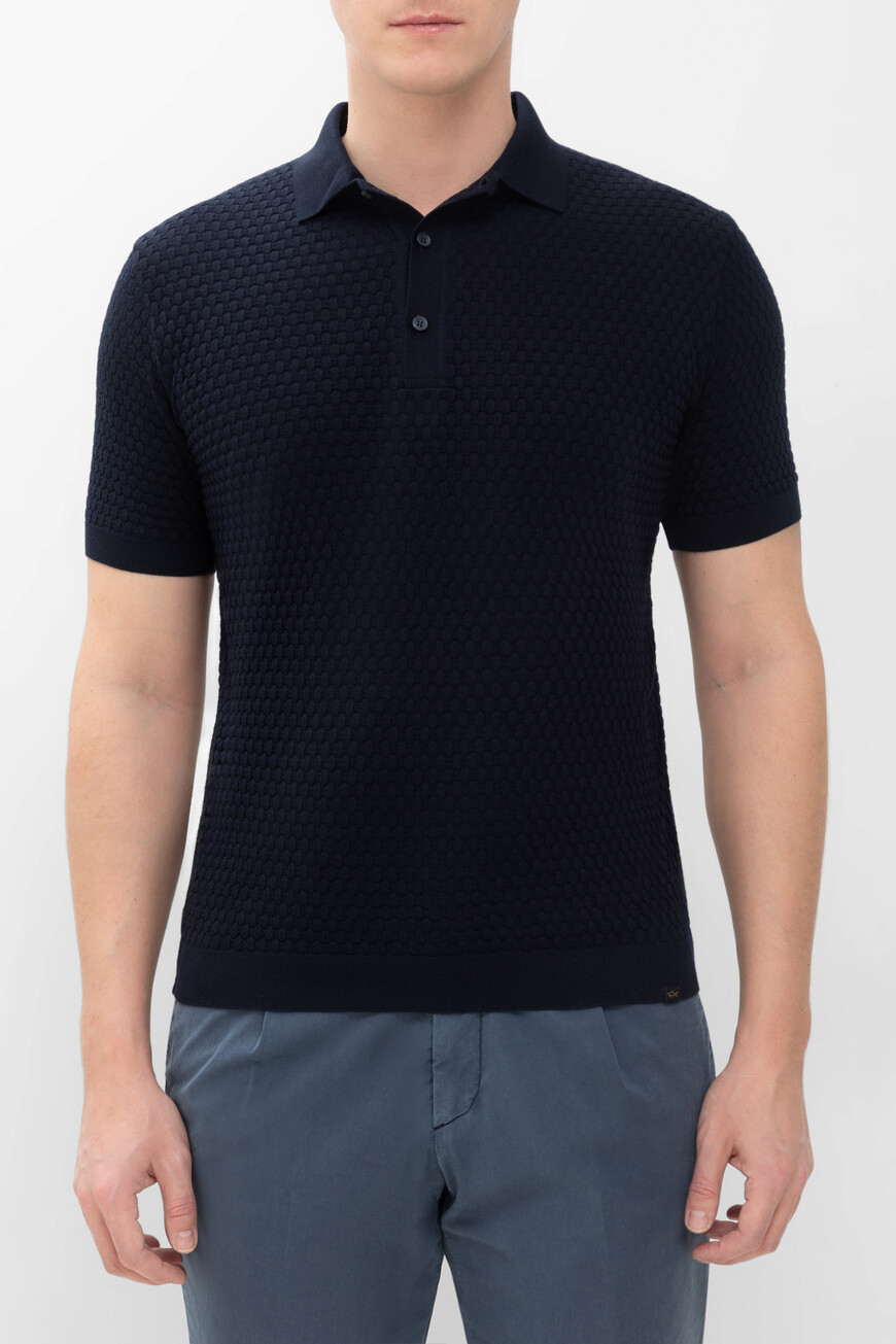 

Поло Paul&Shark Модель Из Коллекции Riviera, Синий