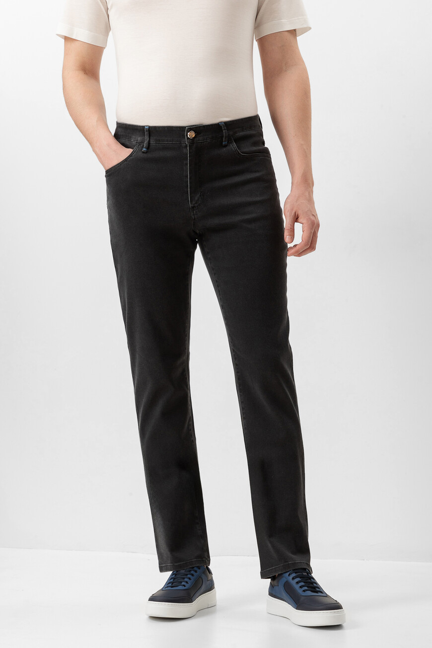 

Джинсы Regular Fit Zilli, Т.серый/синий