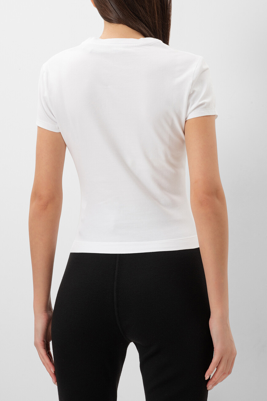 футболка  модель из коллекции flower power F8U48T GDCA2 W0800 по акции