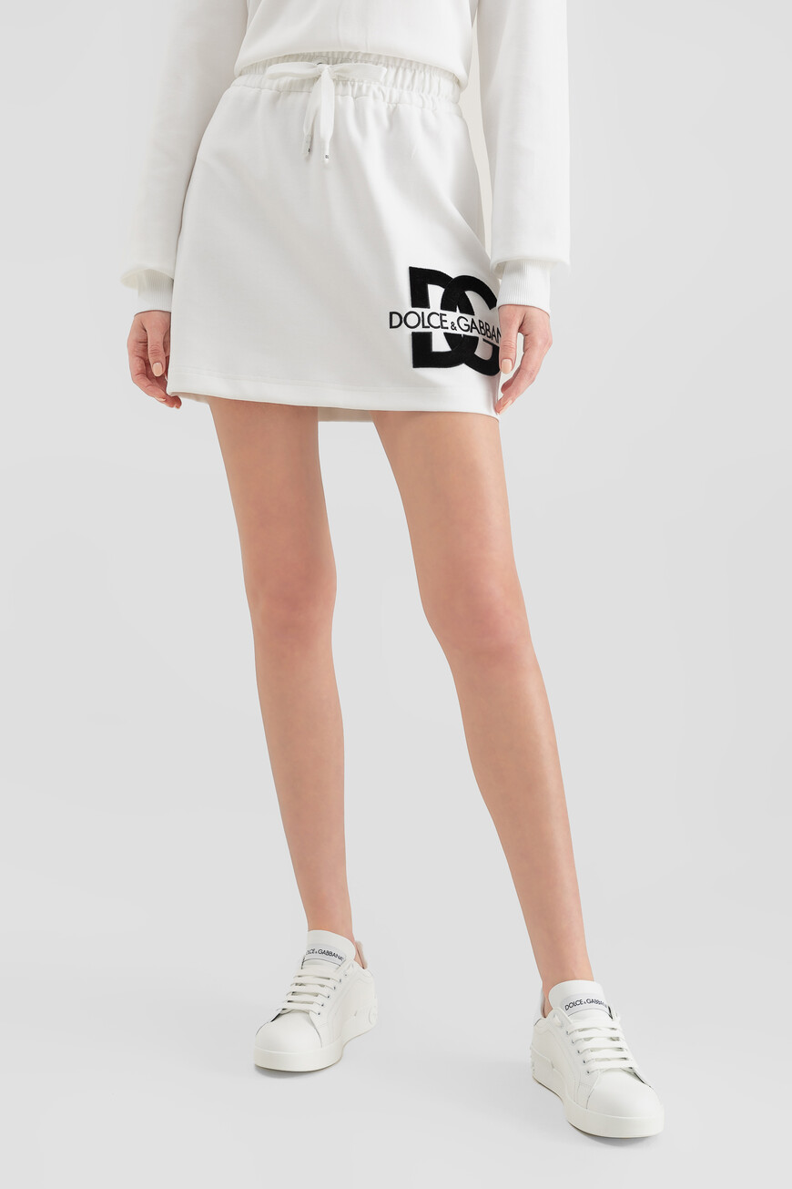 

Юбка Dolce & Gabbana Модель Из Коллекции Nero Sicilia, Белый/черный
