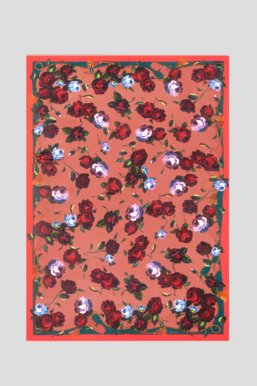 

Платок Dolce & Gabbana, Бордовый