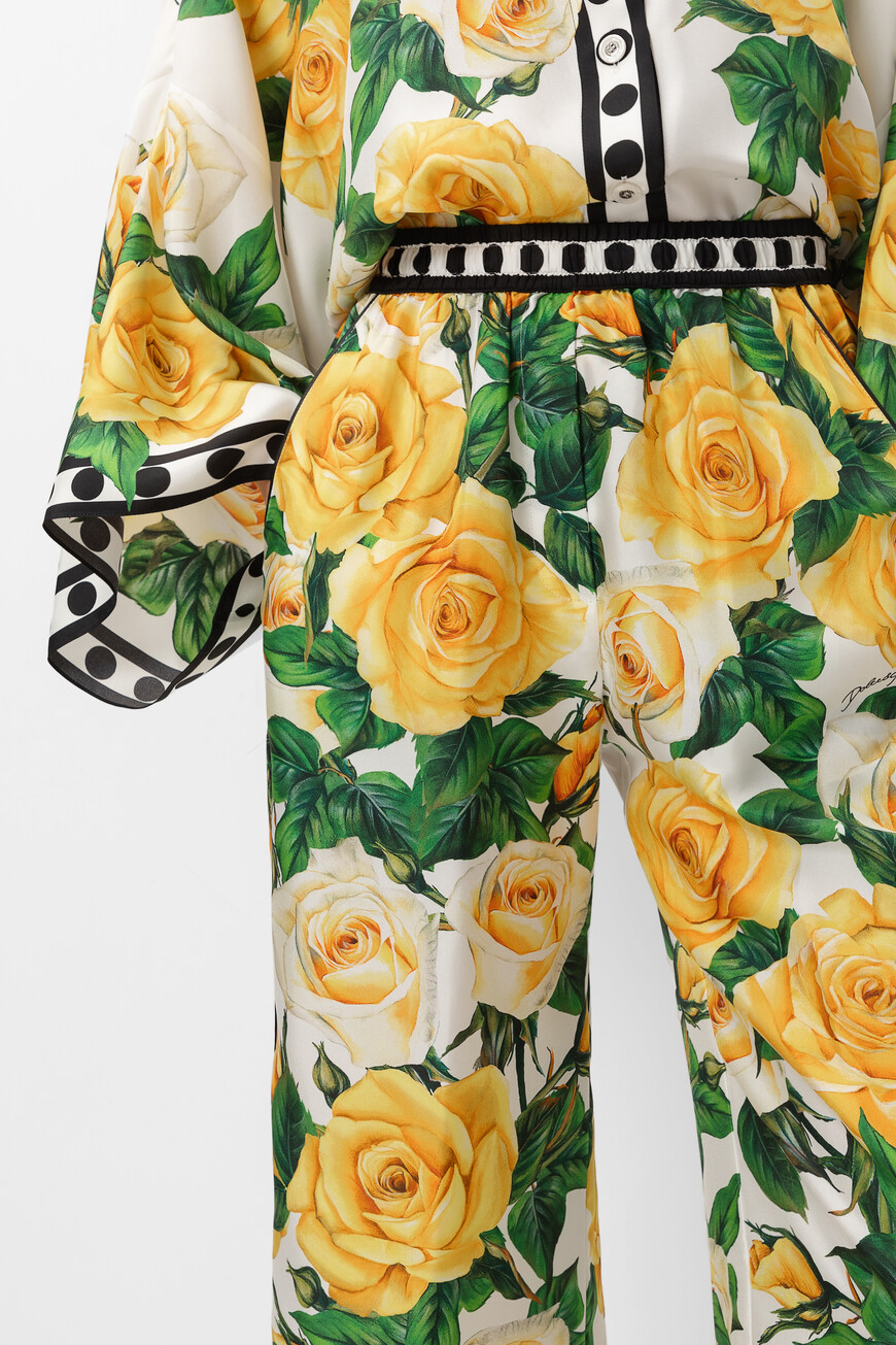 брюки  модель из коллекции flowering FTAMPT GDA9C HA3VO купить с доставкой