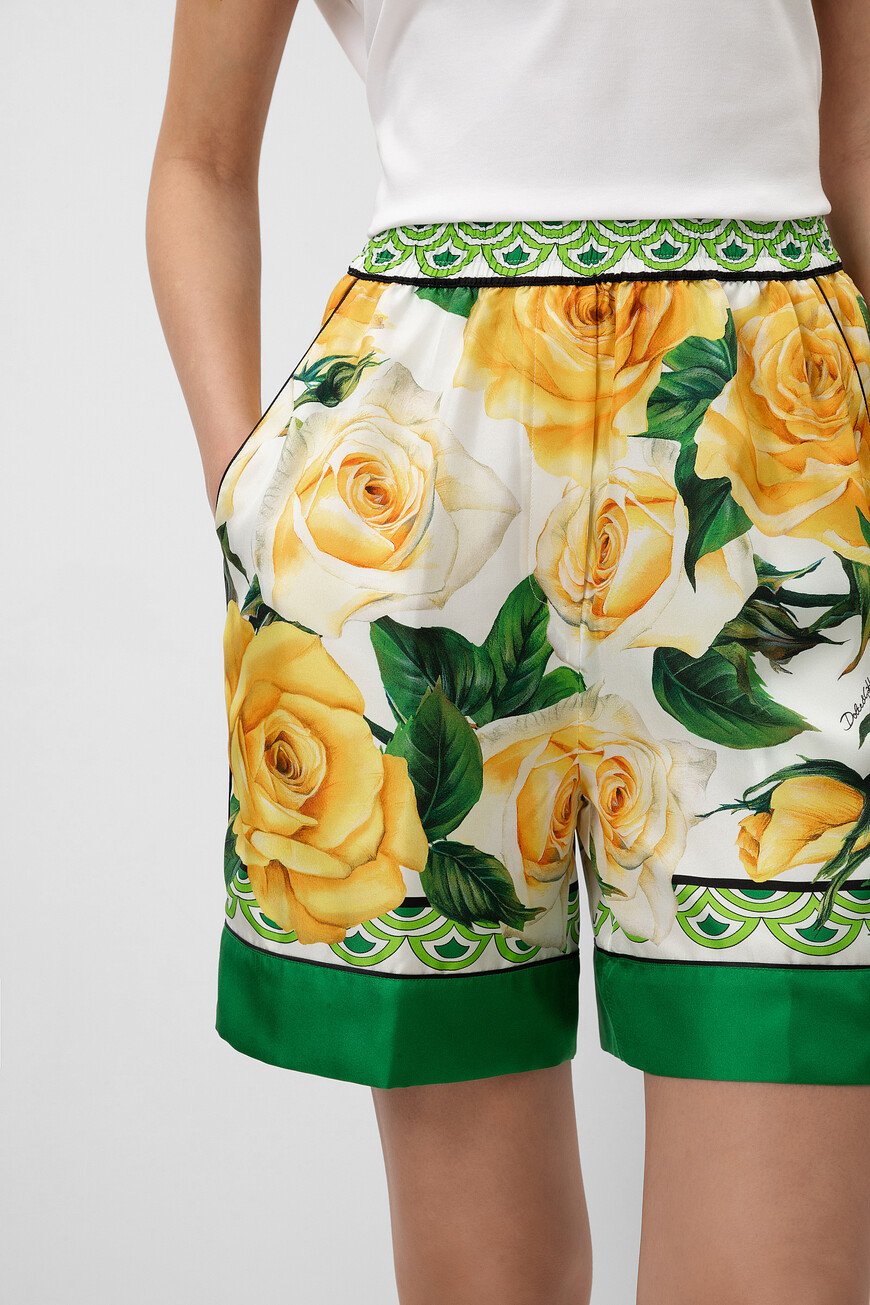 шорты  модель из коллекции flowering FTAM7T HI1RQ HV3VO купить с доставкой