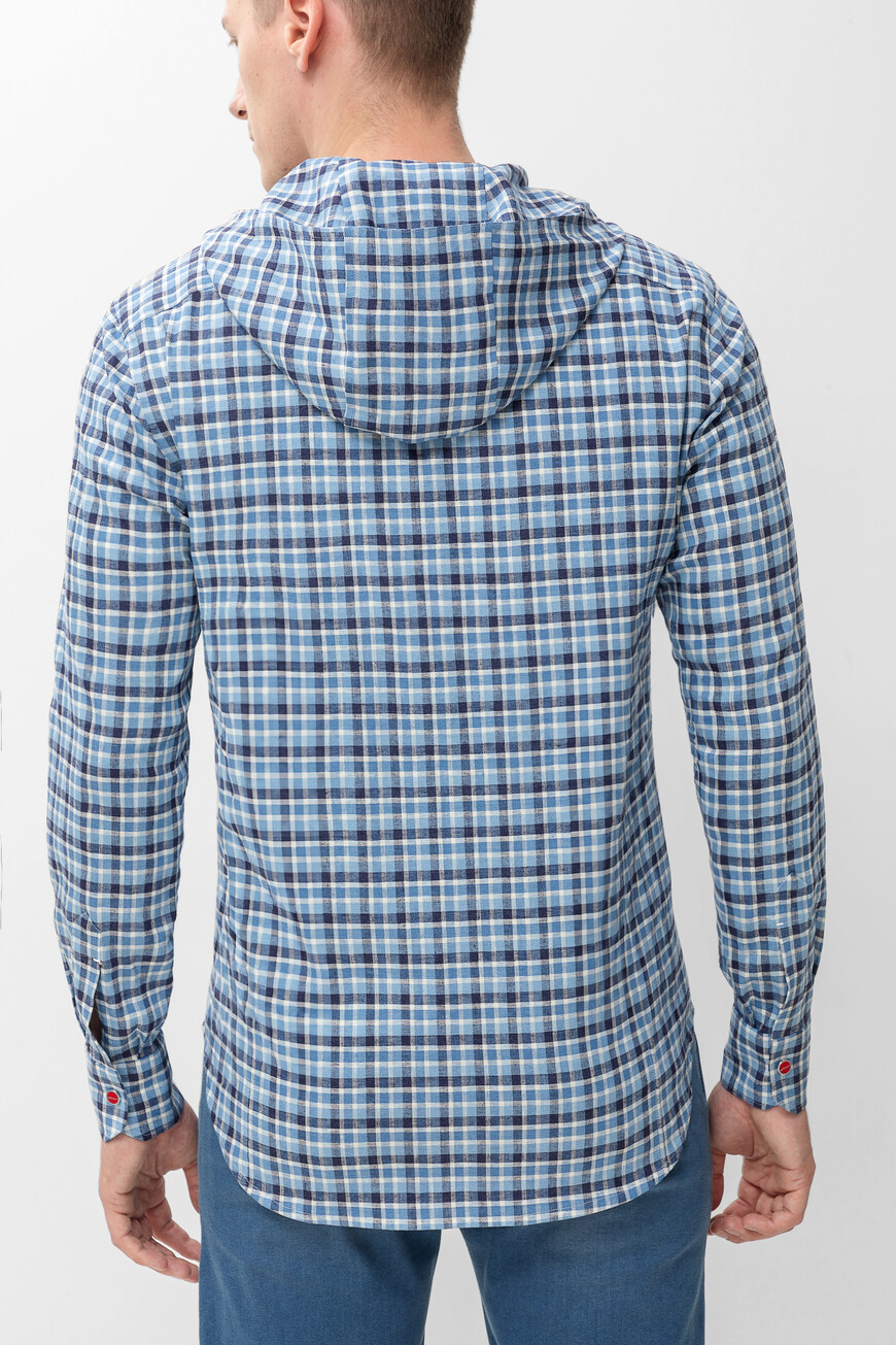 

Рубашка Kiton, Белый/синий