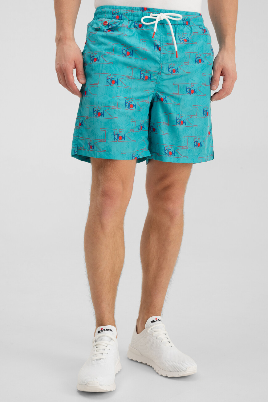 

Плавки Kiton, Бирюзовый