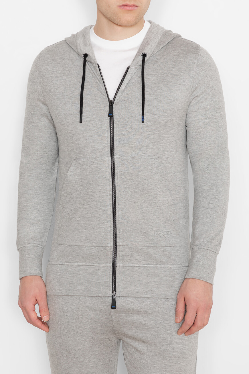 

Толстовка Kiton Модель Из Коллекции Knt, Серый