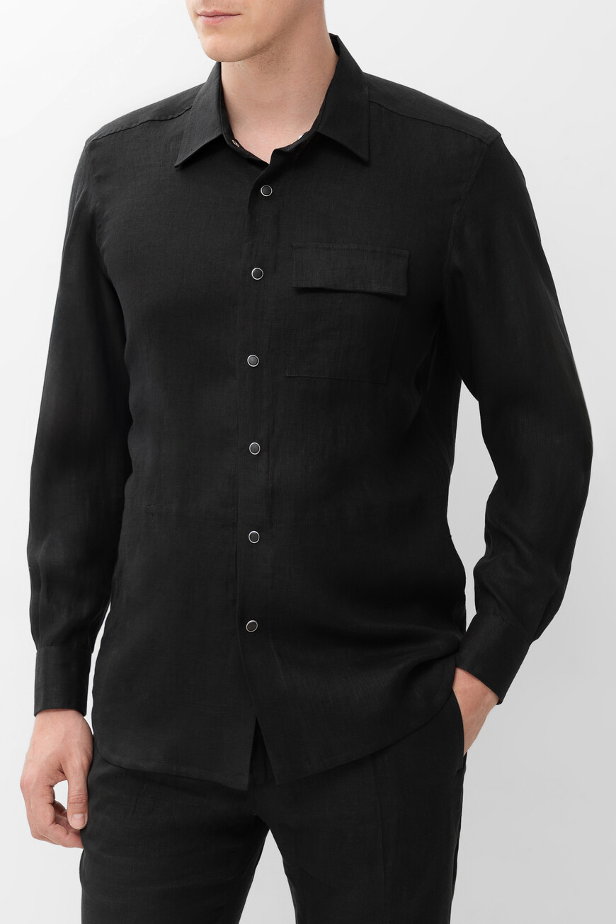 

Рубашка Kiton, Черный