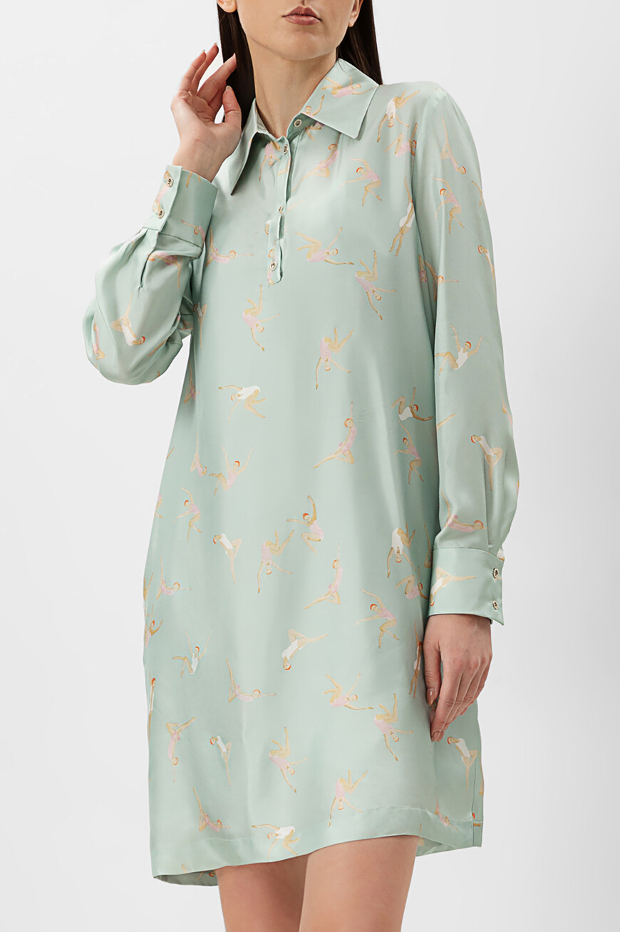 

Платье Max Mara, Голубой