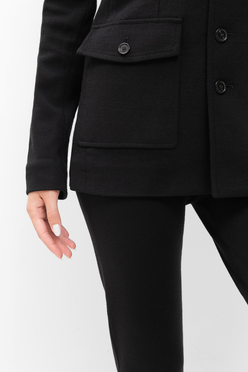 

Куртка Saint Laurent Модель Saharienne, Черный