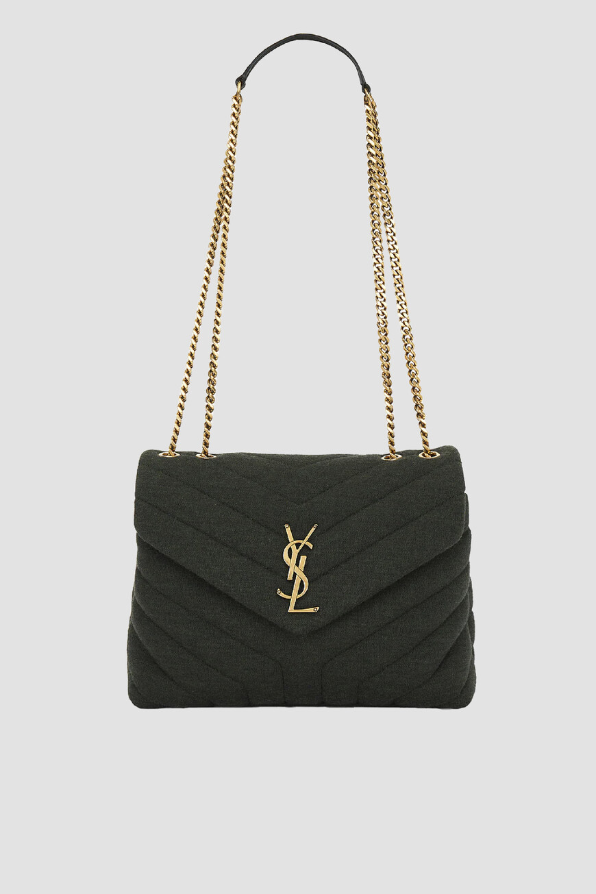 

Сумка Saint Laurent Модель Loulou, Т.зеленый