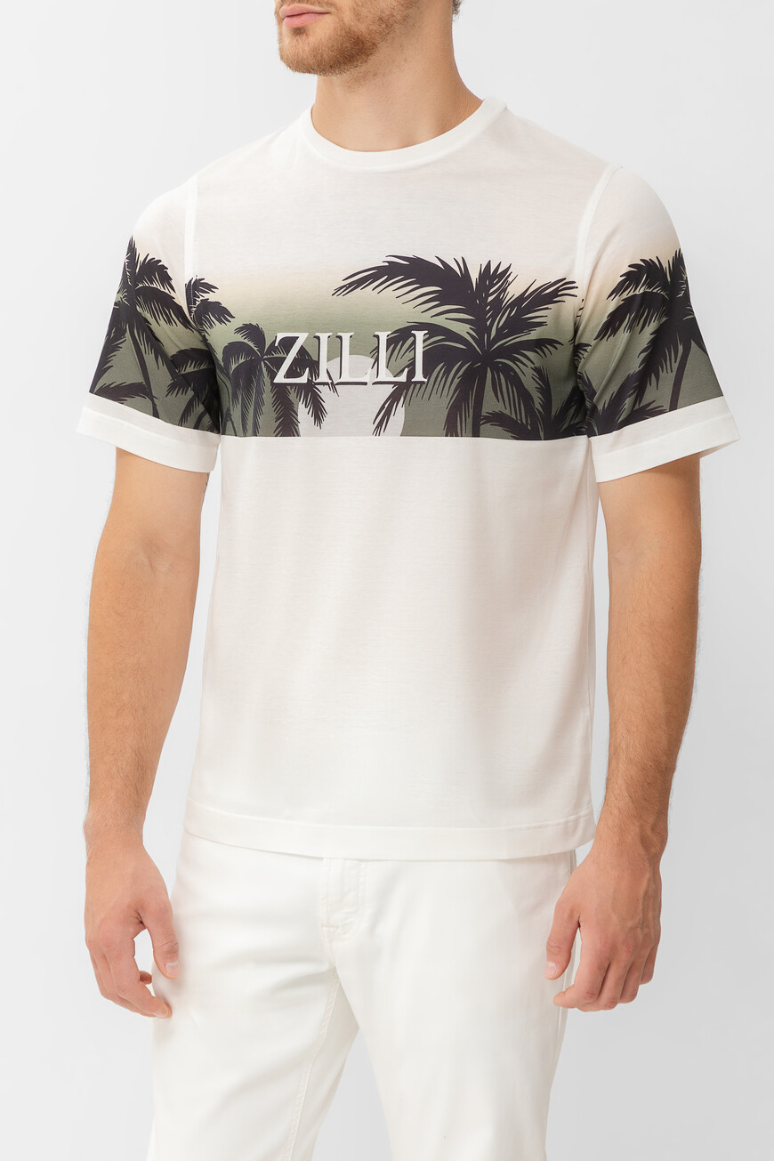 

Футболка Zilli, Белый