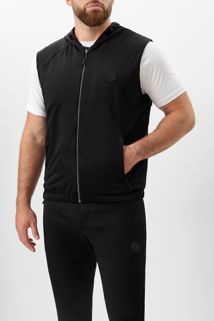 

Жилет Stefano Ricci Модель Из Линейки Sr Luxury Tech, Черный