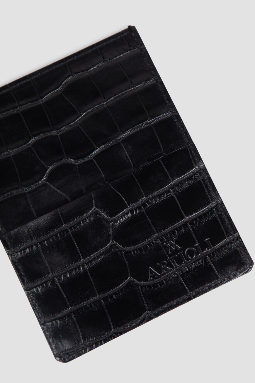 кардхолдер  WALLET BLACK со скидкой