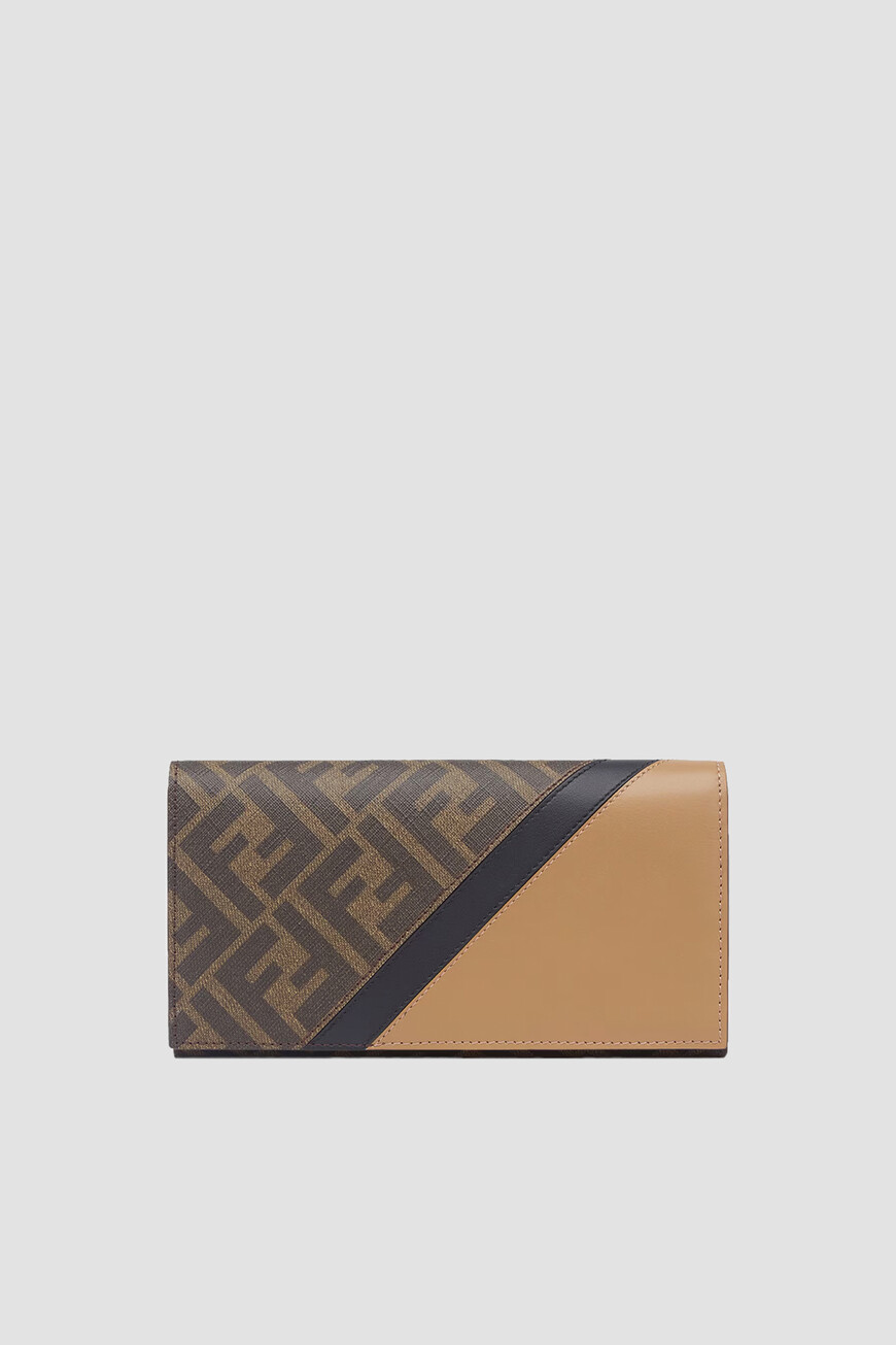 

Кошелек Fendi, Коричневый/черный