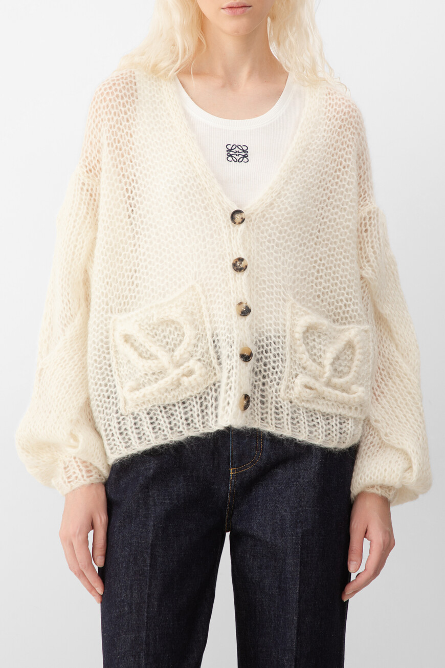 

Кардиган Loewe, Белый