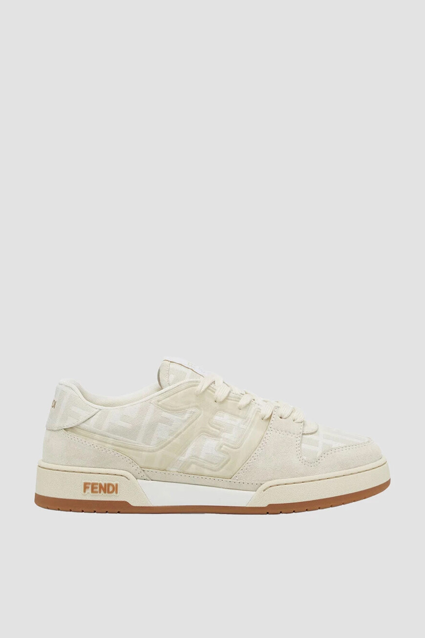 

Кроссовки Fendi Match, Св.бежевый/белый