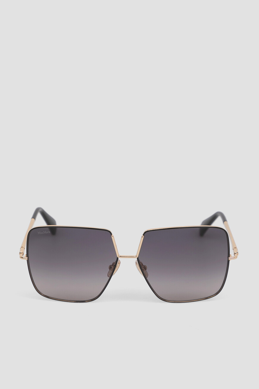 

Очки Max Mara, Черный/золото