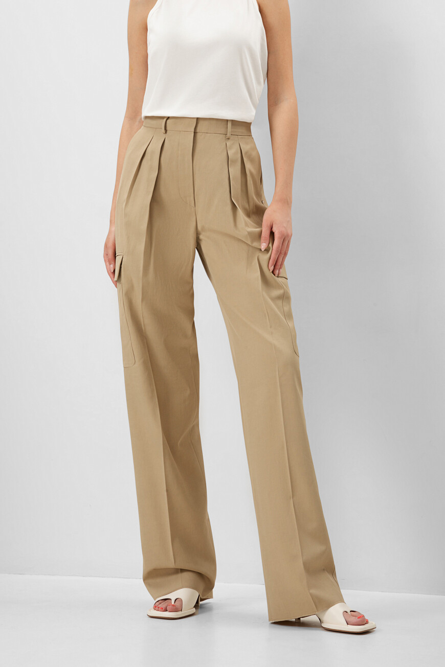 

Брюки Max Mara, Бежевый