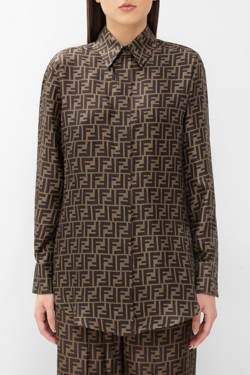 

Рубашка Fendi, Коричневый