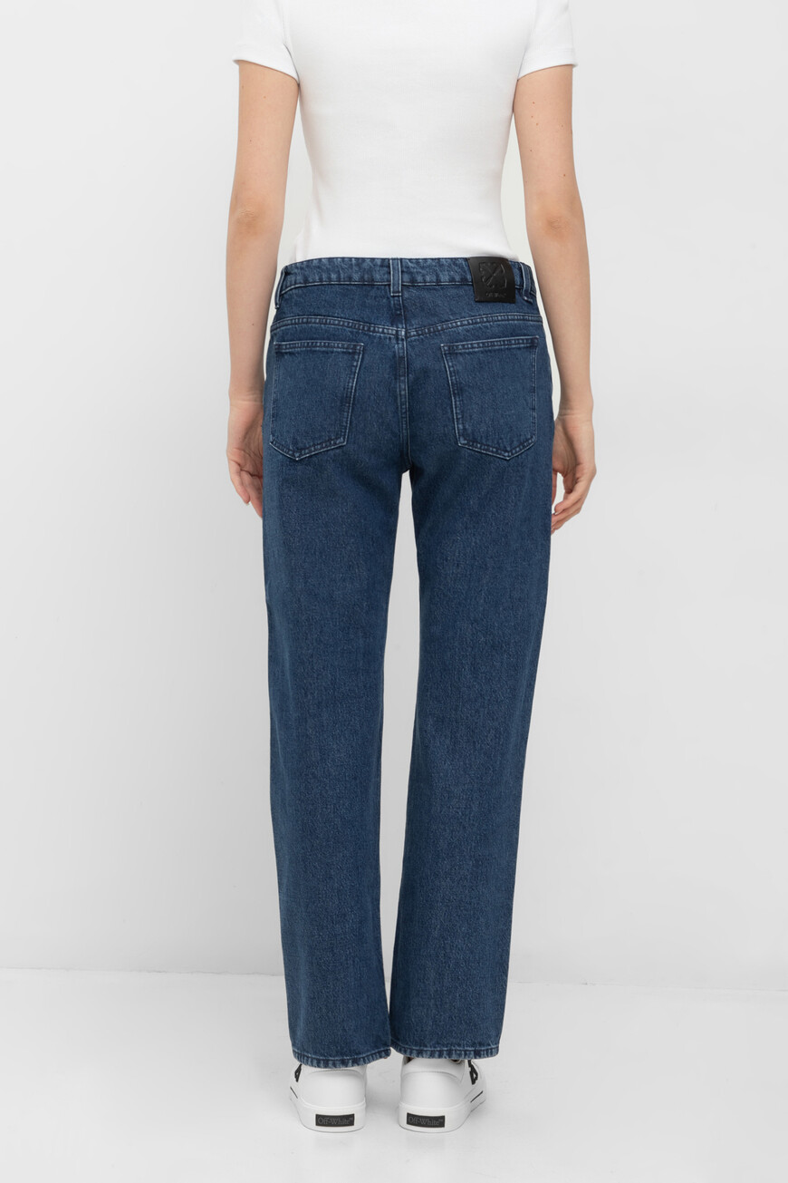 джинсы  модель в стиле 90-х годов OWYA059C99DEN0014600 по акции