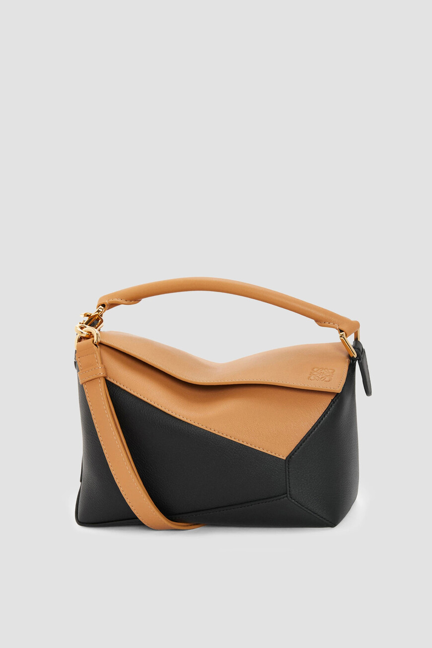 

Сумка Loewe Модель Puzzle, Черный/коричневый