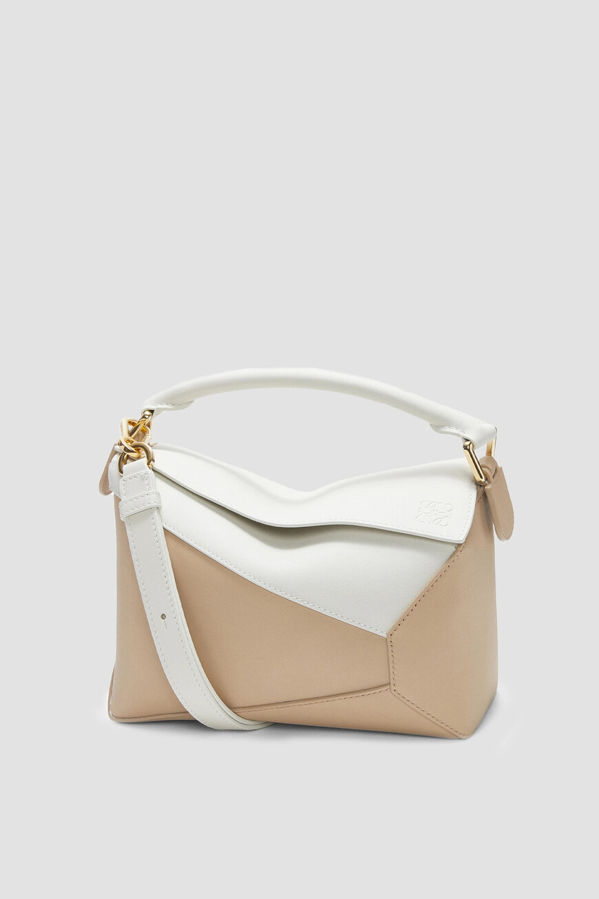 

Сумка Loewe Модель Puzzle, Белый