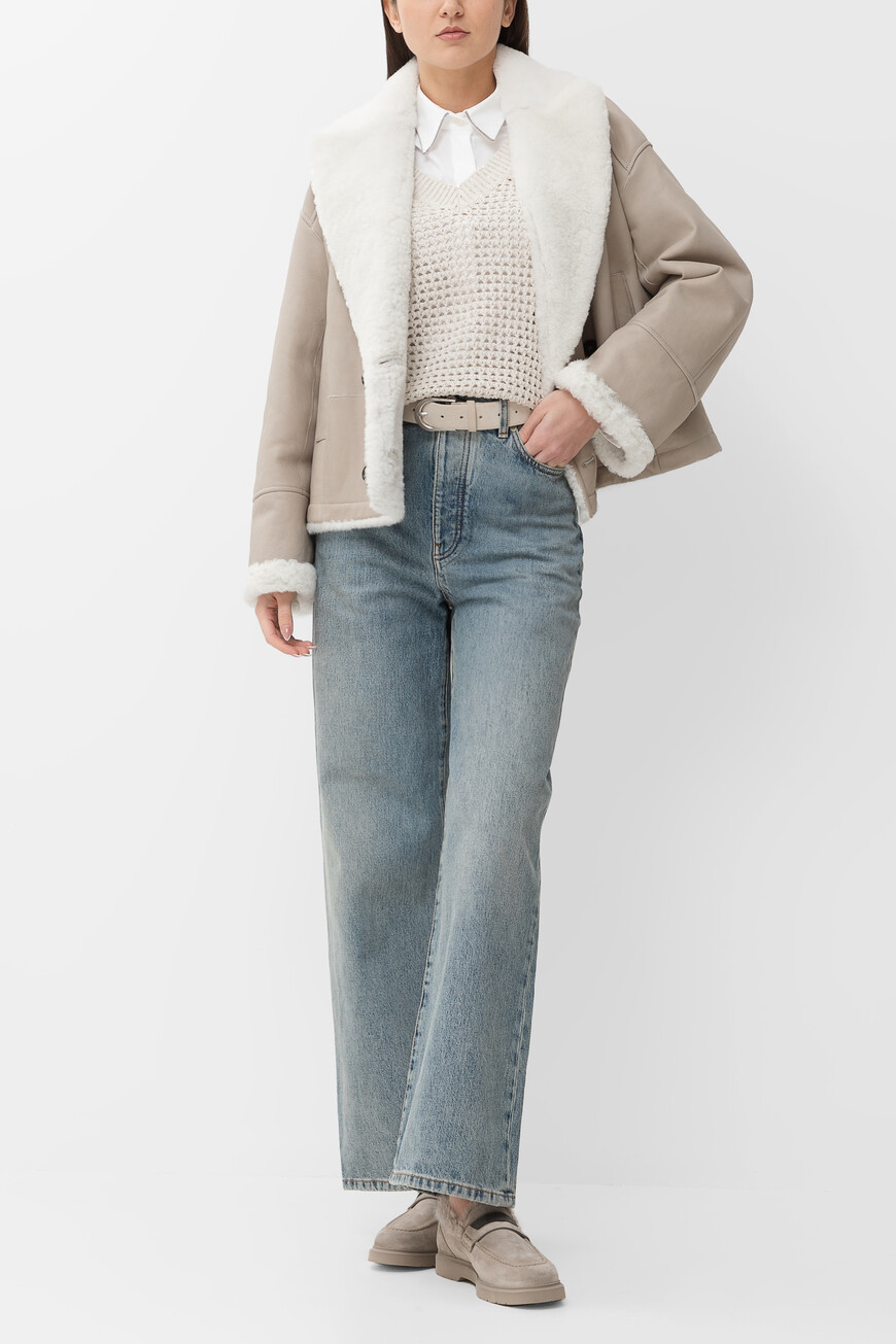 дубленка  MPMBP7962P C1365 со скидкой