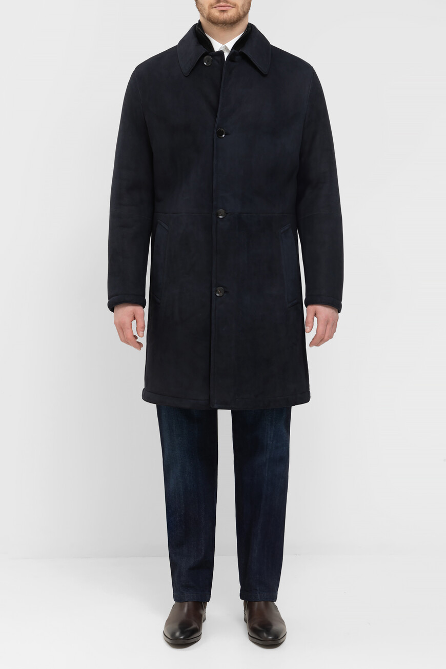 

Дубленка Brioni, Синий