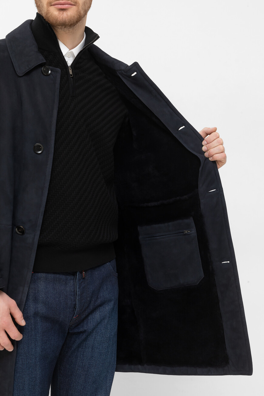 

Дубленка Brioni, Синий