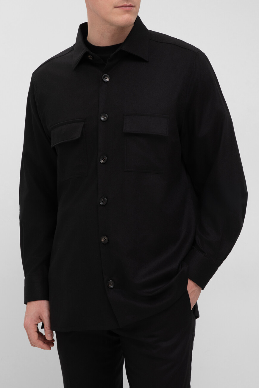 

Рубашка Kiton, Черный