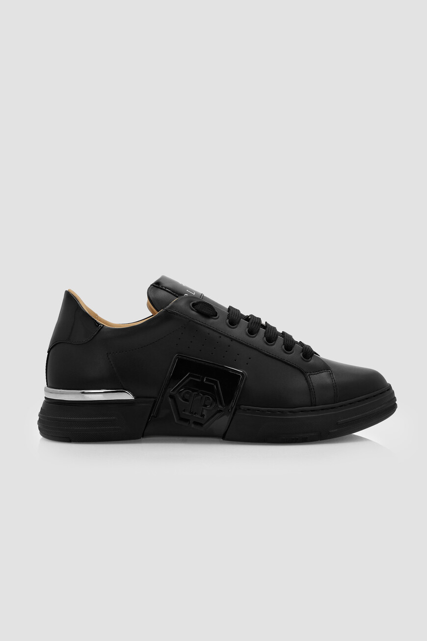 

Сникеры Philipp Plein Модель Lo-Top, Черный/черный