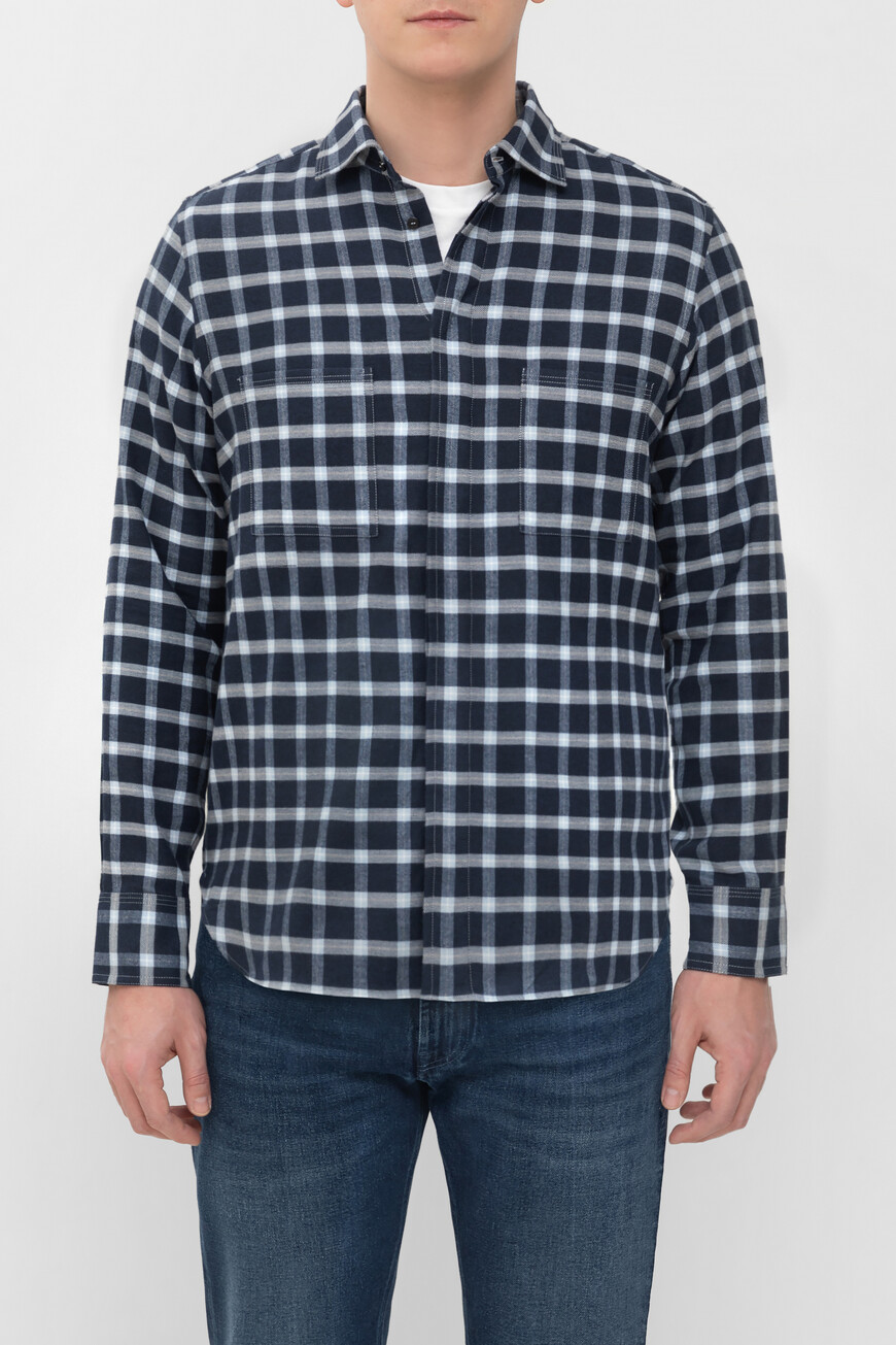 

Рубашка Zilli, Синий