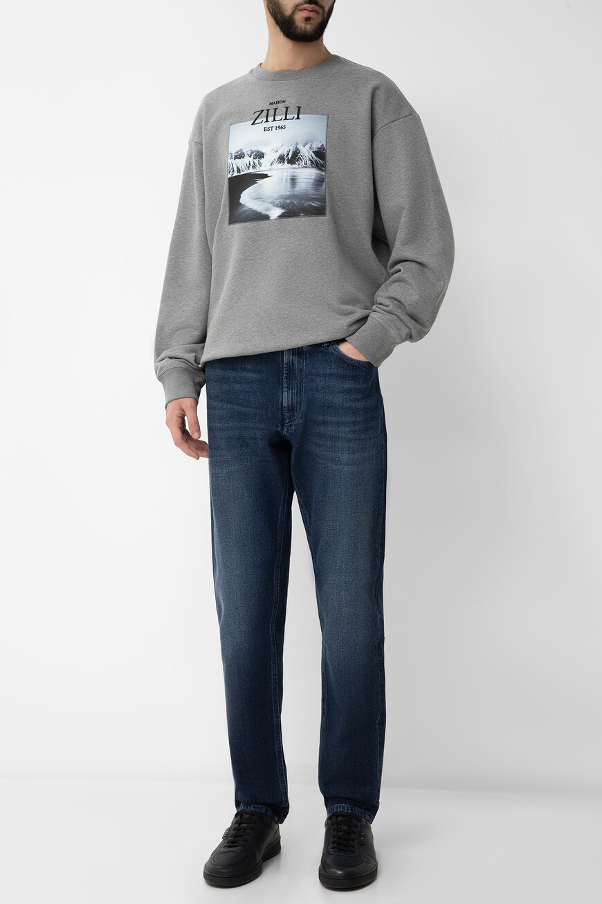 свитшот  SWS001M0100VLM009 N216 по низкой цене