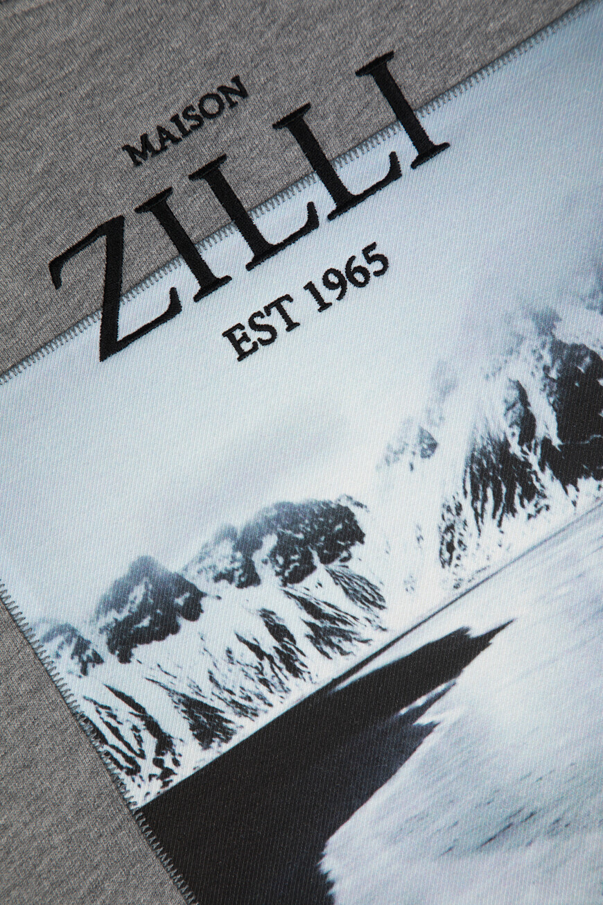 свитшот  SWS001M0100VLM009 N216 по распродаже