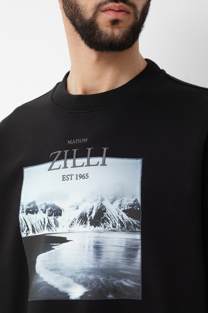 

Свитшот Zilli, Черный
