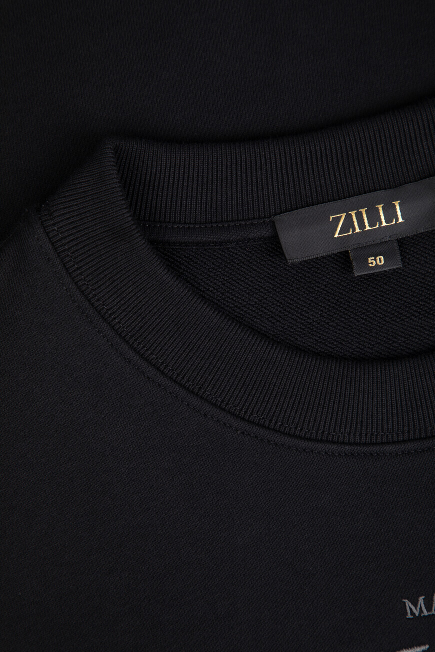 свитшот  SWS001M0100VLM009 N001 со скидкой